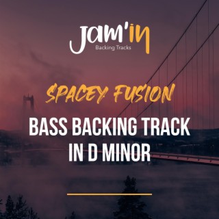 Spacey Fusion Bass Backing Track in D Minor