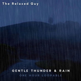 Gentle Thunder & Rain on Mountain Road