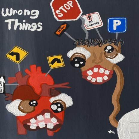 WRONG THINGS (feat. Ridden Kin) | Boomplay Music