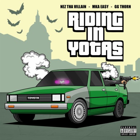 Riding in yota's ft. Mka Ea$y & GG Thorn | Boomplay Music