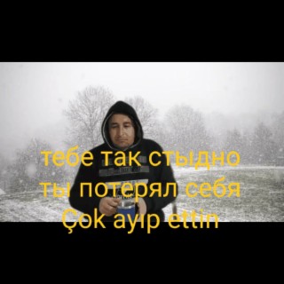 тебе так стыдно ты потерял себя Çok ayıp ettin