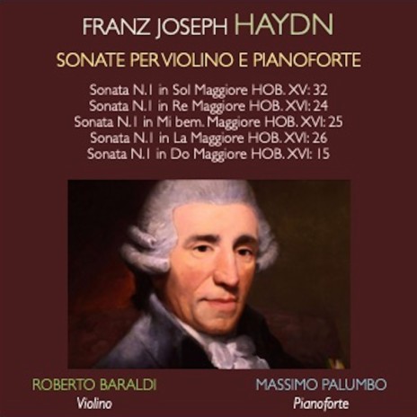 Sonata for Violin and Piano in A Major, Hob. XVI:26: I. Moderato (From Keyboard Sonata Arr. by Ferdinand David) ft. Massimo Palumbo