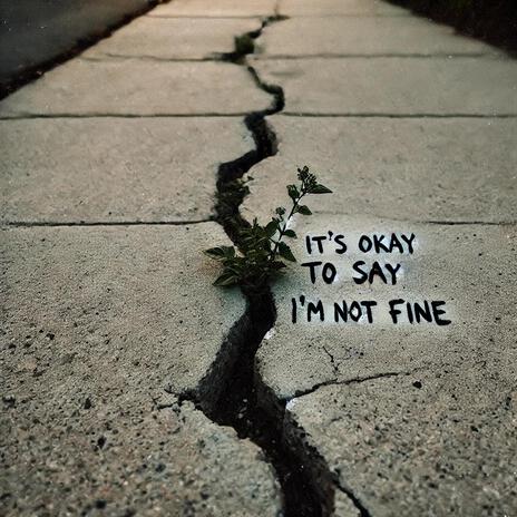 Its Okay To Say I'm Not Fine | Boomplay Music