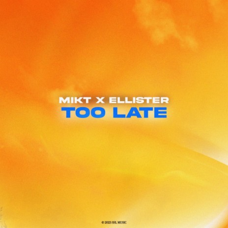 Too Late ft. Ellister | Boomplay Music