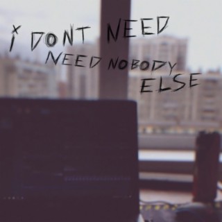 i dont need nobody else