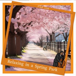 Relaxing in a Spring Park