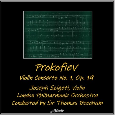 Violin Concerto NO. 1 in D Major, Op. 19: III. Moderato. Allegro Moderato ft. London Philharmonic Orchestra | Boomplay Music