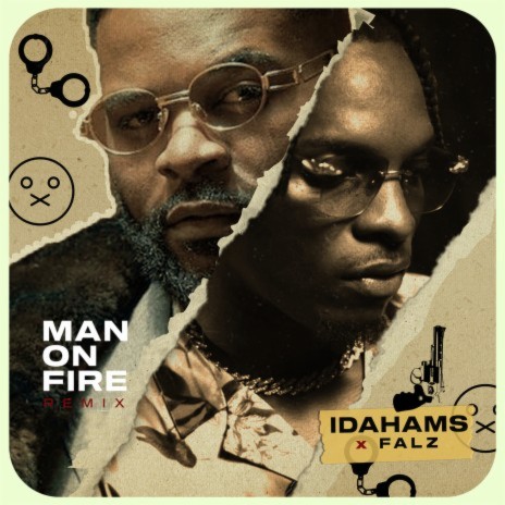 Man On Fire (Remix) ft. Falz | Boomplay Music