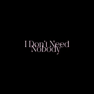 I Don't Need Nobody lyrics | Boomplay Music
