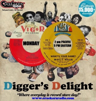 Diggers Delight Show & Playlist - Monday 06/03/2023 10:00pm UK (2:00 pm EST, 5:00 pm UTC) www.crackersradio.com