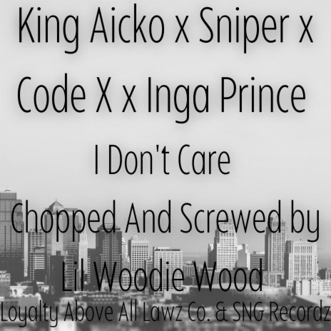 I Don't Care (feat. Sniper, King Aicko, Inga Prince & Code X) | Boomplay Music