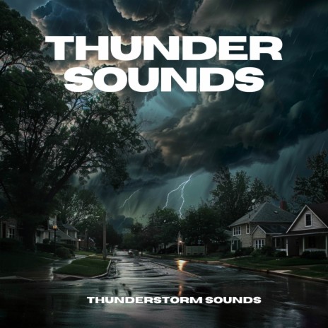 rain sounds with thunder