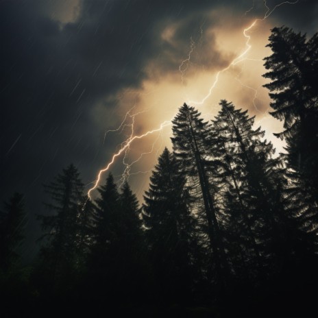 Thunder's Soothing Nighttime Song ft. Rain Games & Molecular Vibrations | Boomplay Music