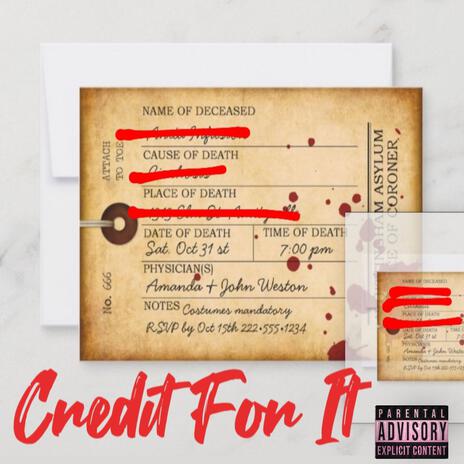 Credit For It | Boomplay Music