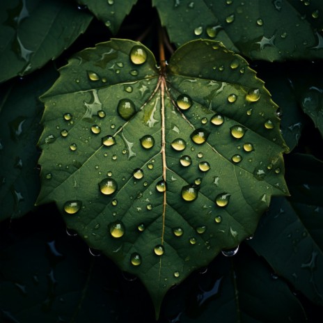 Mindful Meditation in Rain's Symphony ft. Rain for Deep Sleeping & Flowfulness