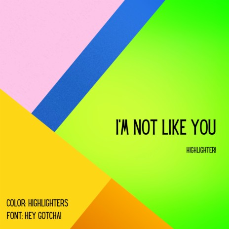 I'm Not Like You | Boomplay Music