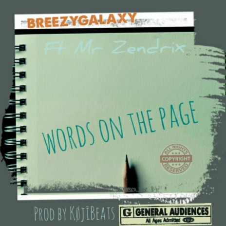 Words On Pages (feat. Mr Zendrix) | Boomplay Music