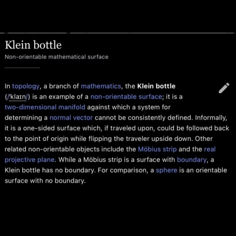 Klien Bottle