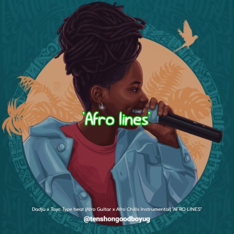Afro Lines (FREE Afro Guitar x Afro Chills Latest Instrumental Afrobeat 2024) | Boomplay Music
