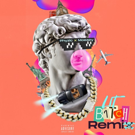 Lit Bitch (feat. Moeazy) (Remix) | Boomplay Music