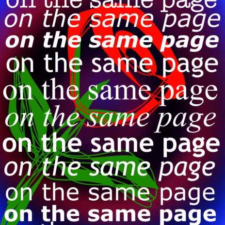 On The Same Page | Boomplay Music