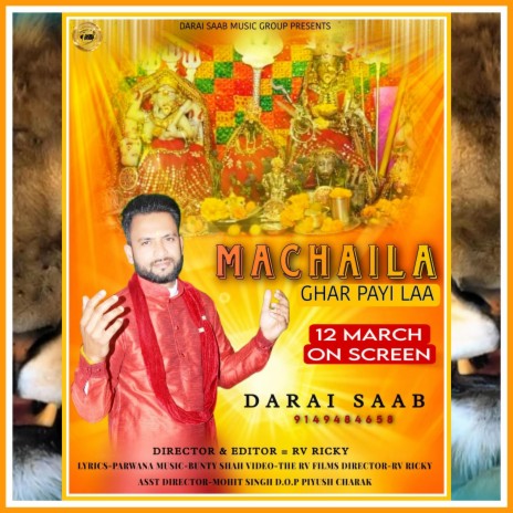 Machaila Ghar Payi Laa ft. Darai Saab | Boomplay Music
