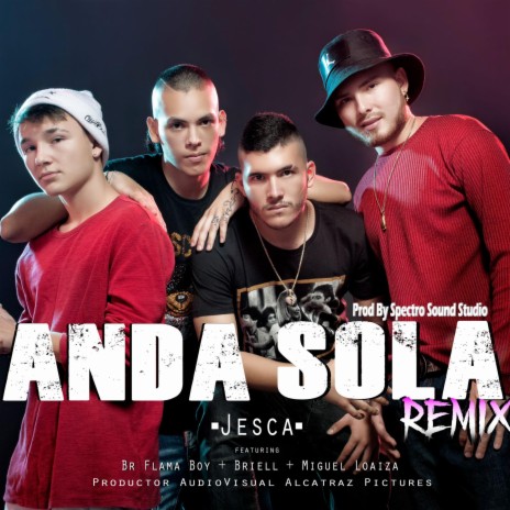 Anda Sola ft. Br flama boy, Miguel Loaiza & Briell | Boomplay Music