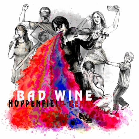 Bad Wine (feat. Hoppenfield) (Retrowave Mix) | Boomplay Music