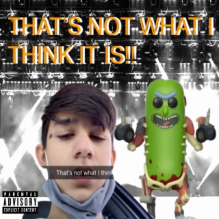 That's Not What I Think It Is lyrics | Boomplay Music