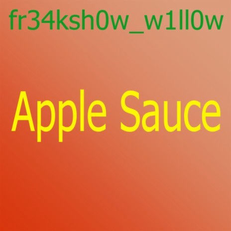 Apple Sauce (Created for PersonalClustr)