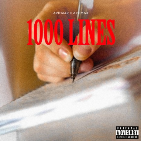 1000 Lines ft. AYOMAX | Boomplay Music