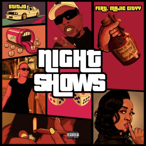 Night Shows ft. Majic Cityy | Boomplay Music