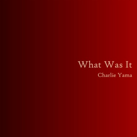 What Was It | Boomplay Music