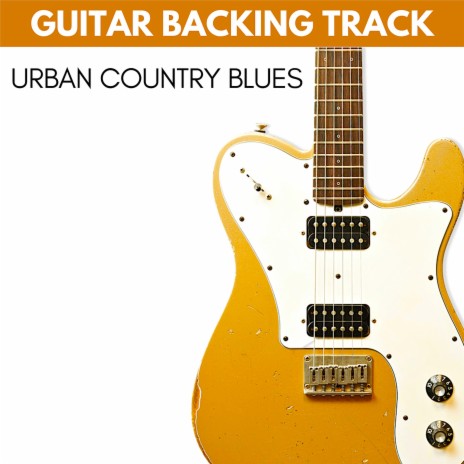 Urban Country Blues Guitar Backing Track E minor