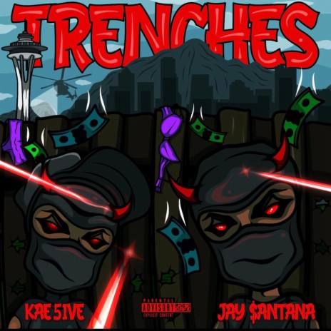 Trenches ft. Jay $antana | Boomplay Music