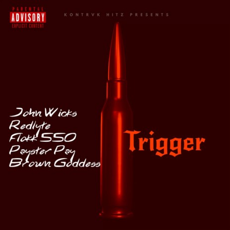 TRIGGER (Radio Edit) ft. REDLYTE, BROWN GODDESS, 550 FLOKK, PAYSTER PAY & JOHN WICKS | Boomplay Music
