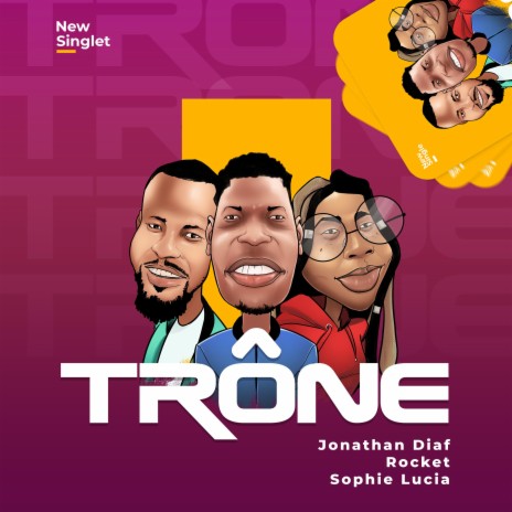 Trône ft. Jonathan Diaf & Sophie ELONGO | Boomplay Music