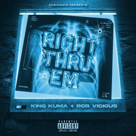 Right Thru Em ft. Rob Vicious | Boomplay Music