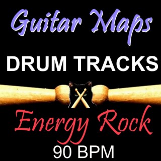 Energy Rock 90 BPM Drum Track for Bass Guitar