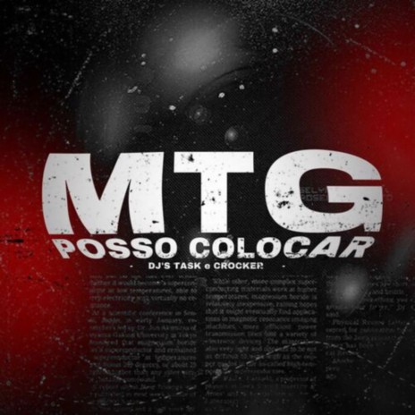 MTG - POSSO COLOCAR ft. dj crocker | Boomplay Music