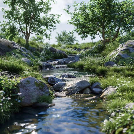 Tranquil River for Pet's Peaceful Rest ft. Therapeutic Reality & Upbeat Instrumental Music