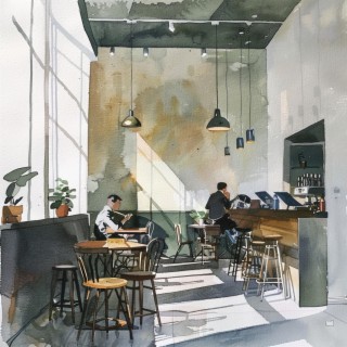 lofi coffee shop