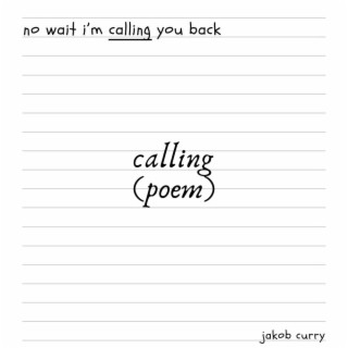 calling (poem)