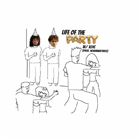 life of the party ft. Extra Large Holiday Card | Boomplay Music