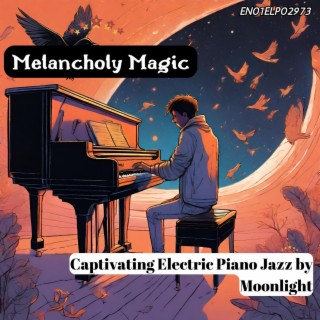 Melancholy Magic: Captivating Electric Piano Jazz by Moonlight