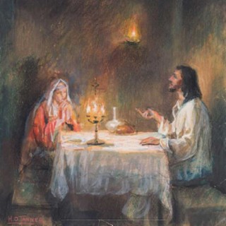 Jesus at the House of Martha and Mary (Luke 10:38-42)