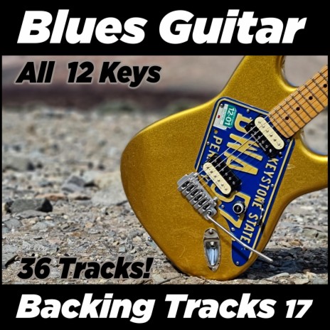 Groove Progression | Blues Guitar Backing Track in C# ft. Pier Gonella Jam