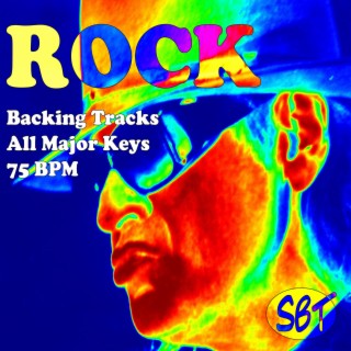 Rock Backing Tracks, All Major Keys, 75 BPM, Vol. 1