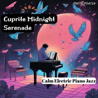 Cuprite Midnight Serenade: Calm Electric Piano Jazz