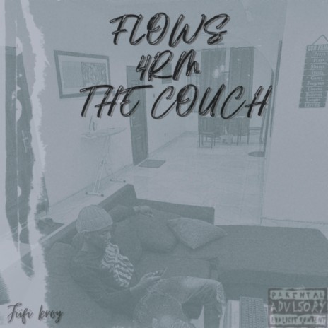 flows from the couch